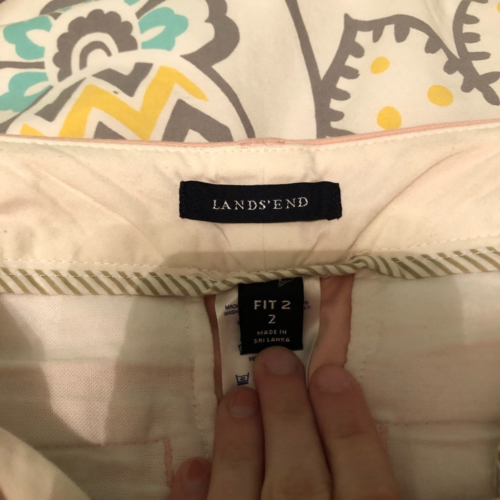 ❌SOLD Blush Pink Land’s End Chinos - Picture 2 of 3